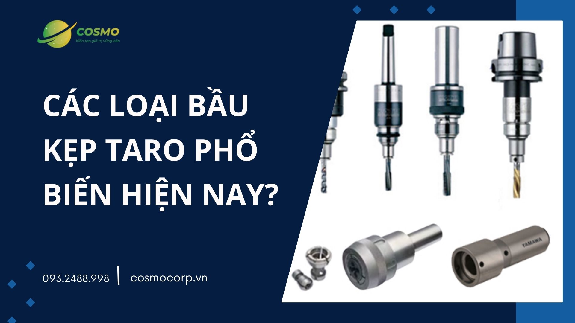 Các loại kẹp taro phổ biến hiện nay