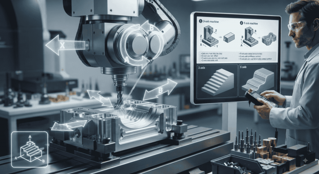 các chuyển động trong máy phay cnc