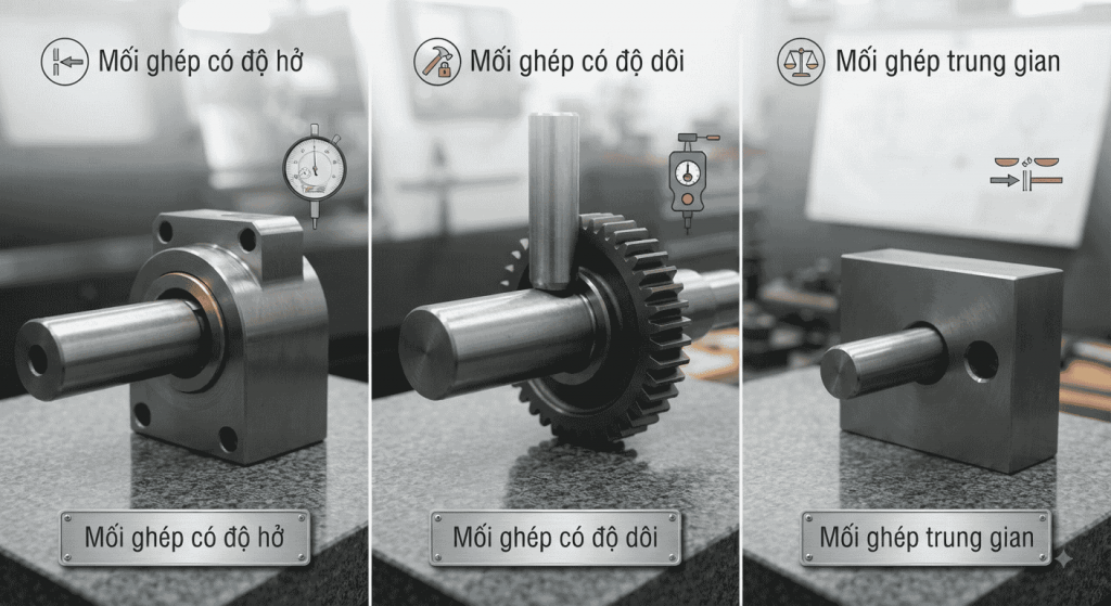 dung sai lắp ghép trong gia công cơ khí